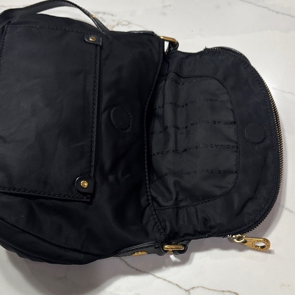 Marc Jacobs Black Nylon Crossbody with Gold Accents - Picture 9 of 17